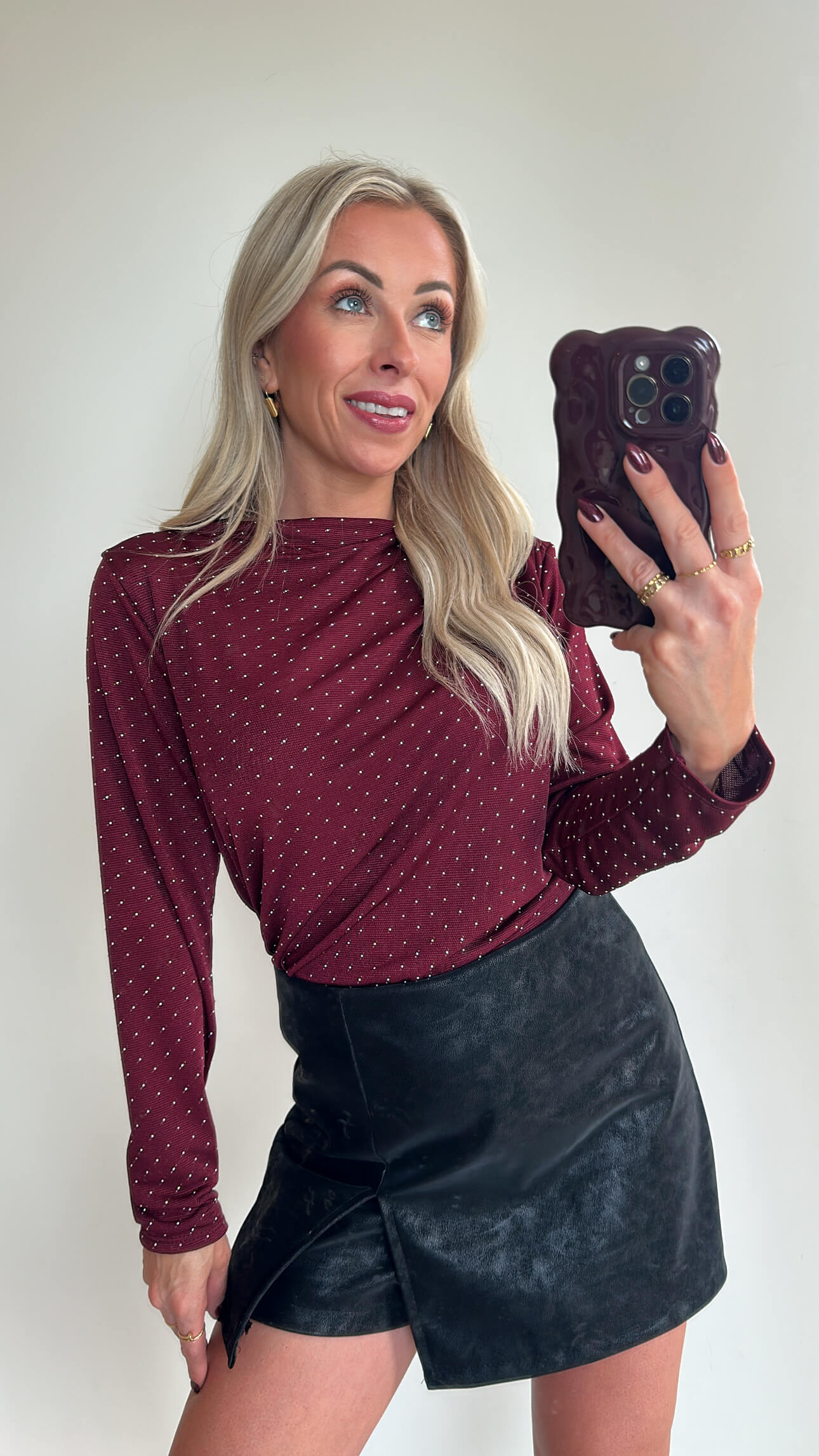 GLOSSY Body - burgundy