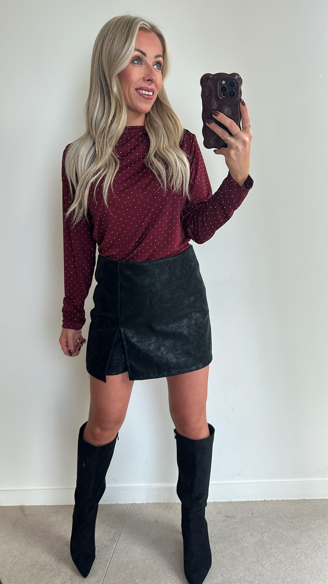 GLOSSY Body - burgundy