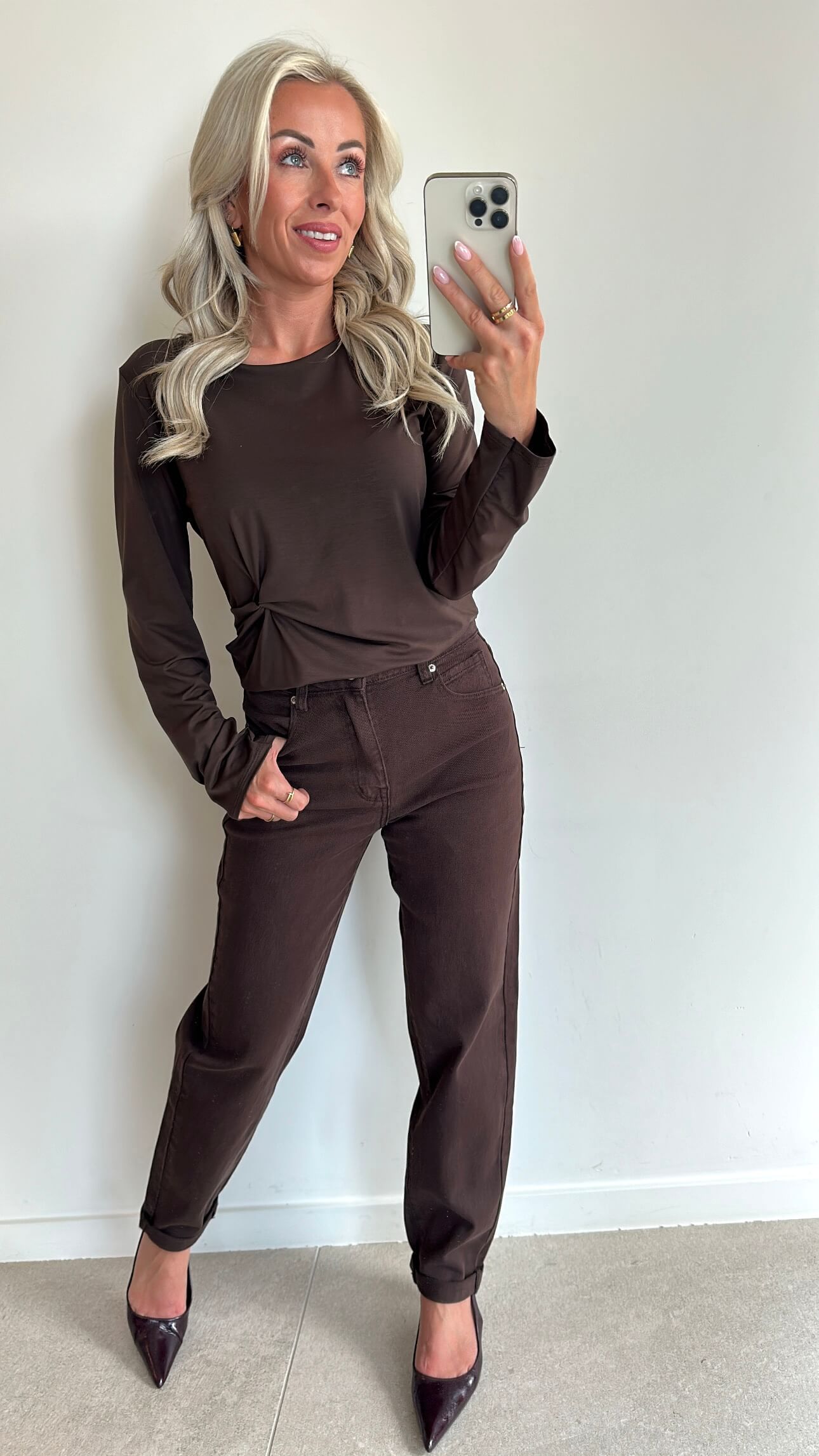 GIULIA Top - brown