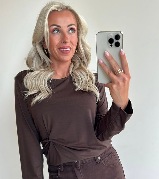 GIULIA Top - brown