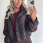 TAMMIE Sweat Top - burgundy