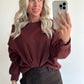 SILVIE Sweater - bordeaux