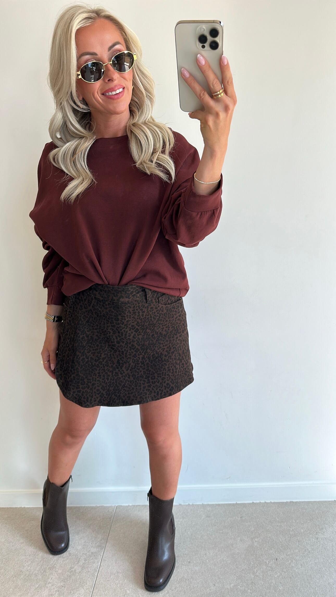 SILVIE Sweater - bordeaux