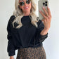SILVIE Sweater - black