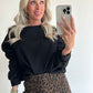 SILVIE Sweater - black