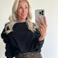 SILVIE Sweater - black
