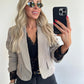 BOBBIE Blazer - taupe