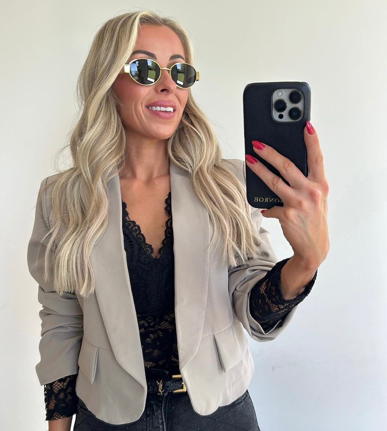BOBBIE Blazer - taupe