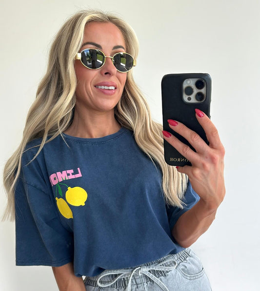 LIMONCELLO T-shirt - navy