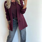 BILLIE Blazer - burgundy