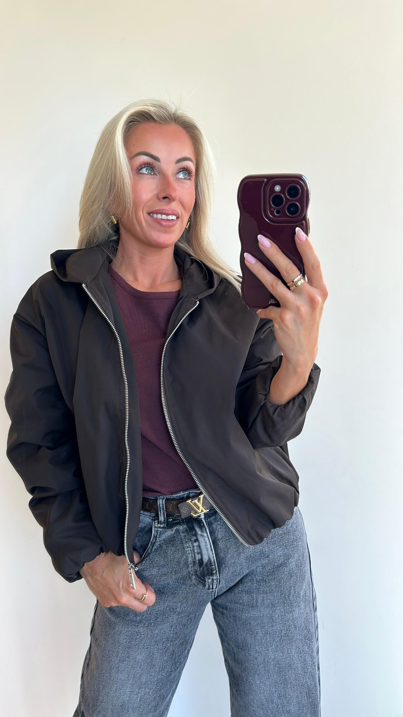 RUBI Rain Coat - brown