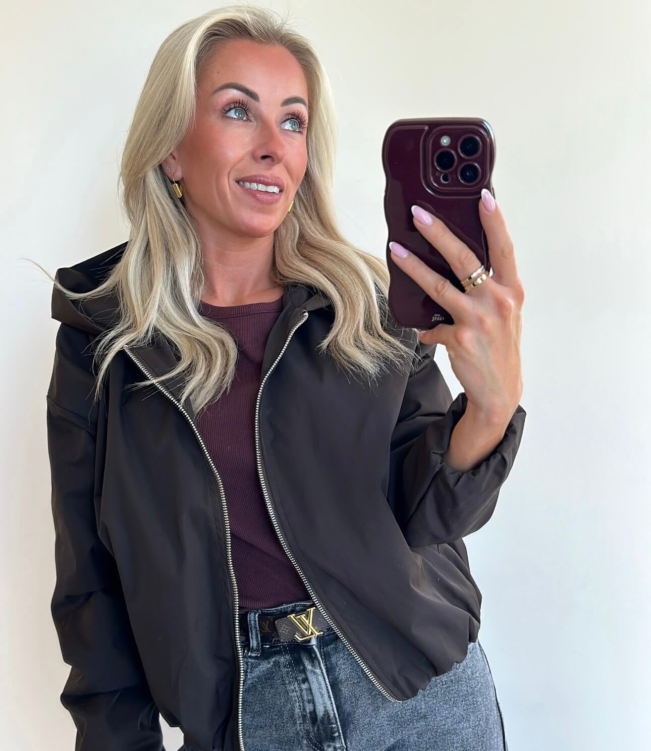 RUBI Rain Coat - brown