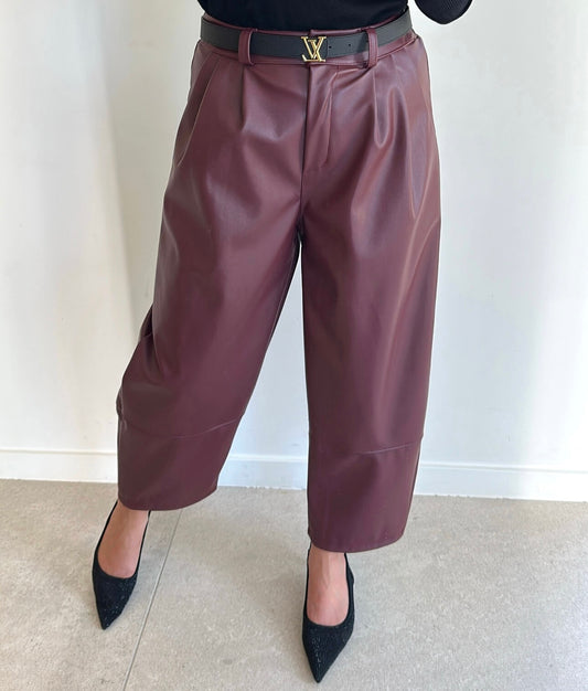 POSIE Pants - bordeaux