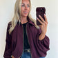 JOVIE Jacket - burgundy