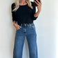 TESS Longsleeve Top - black