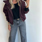RUBI Rain Coat - burgundy