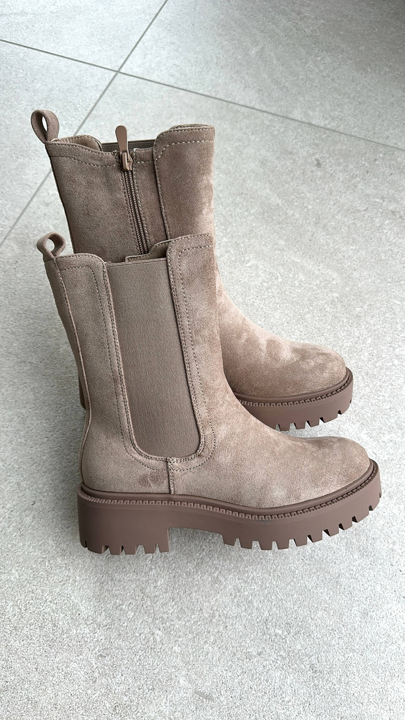 BROWNIE Boots - taupe