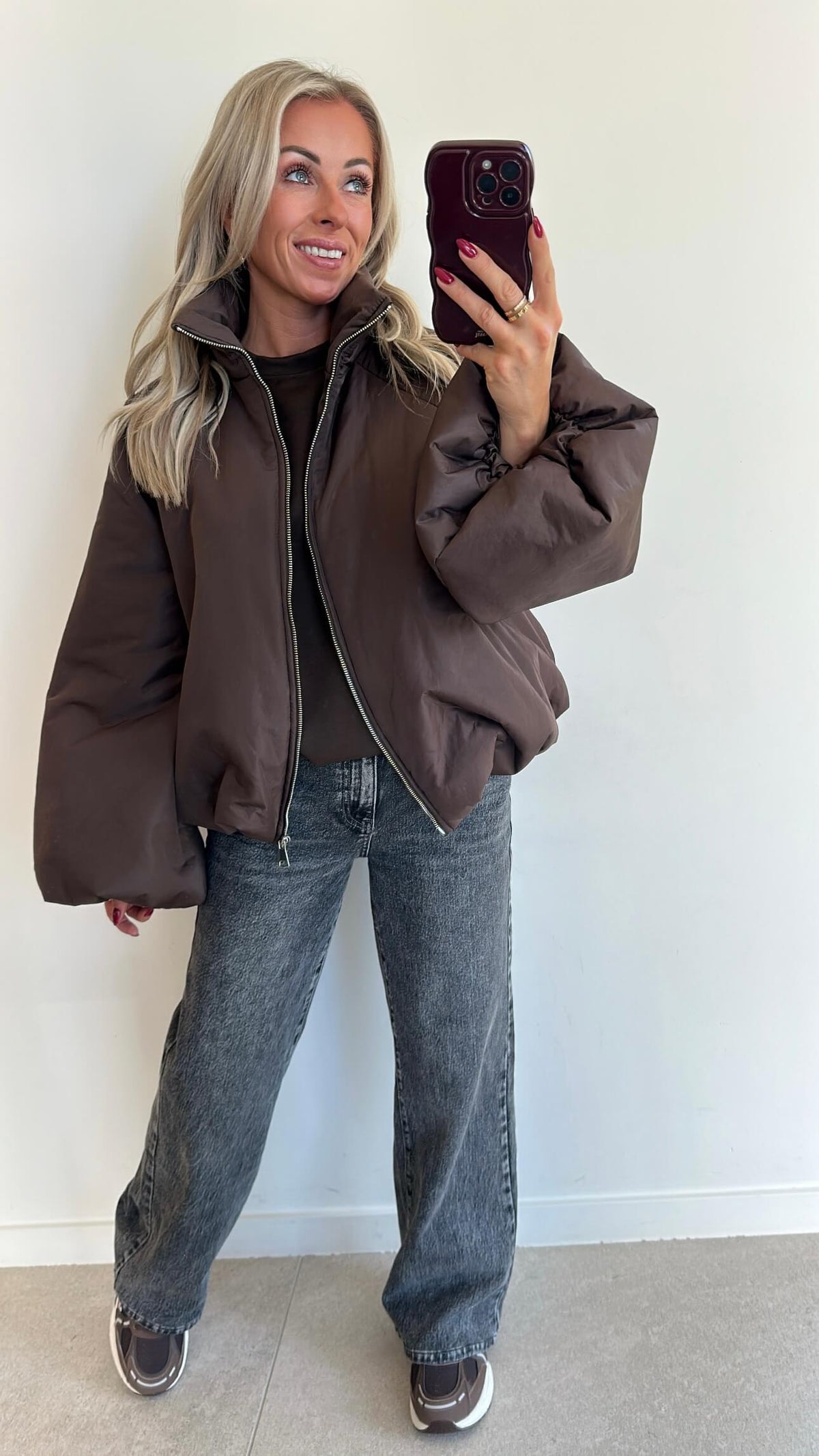 CATIE Coat - brown
