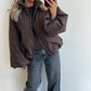 CATIE Coat - brown