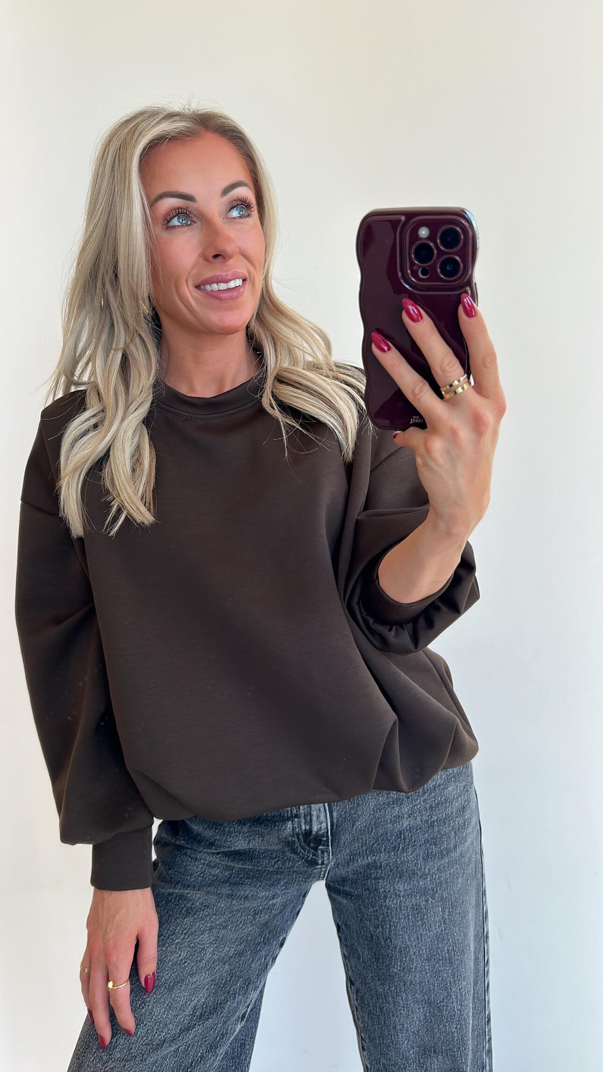 PAMMIE Sweater - brown