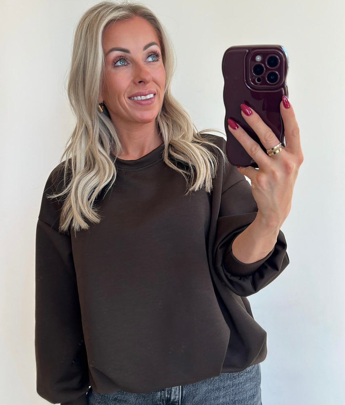 PAMMIE Sweater - brown