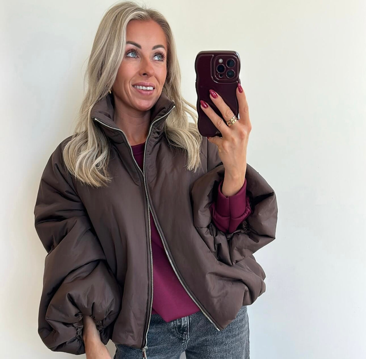 CATIE Coat - brown