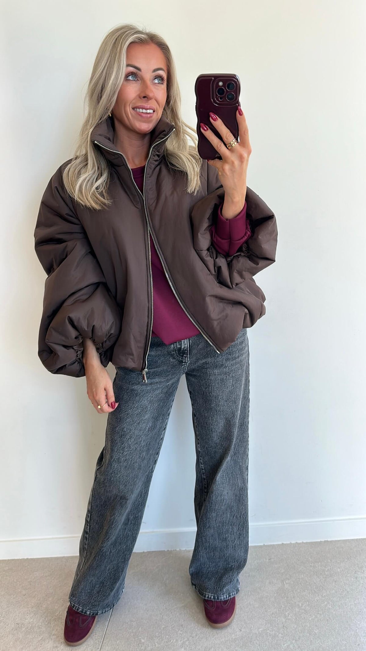 CATIE Coat - brown