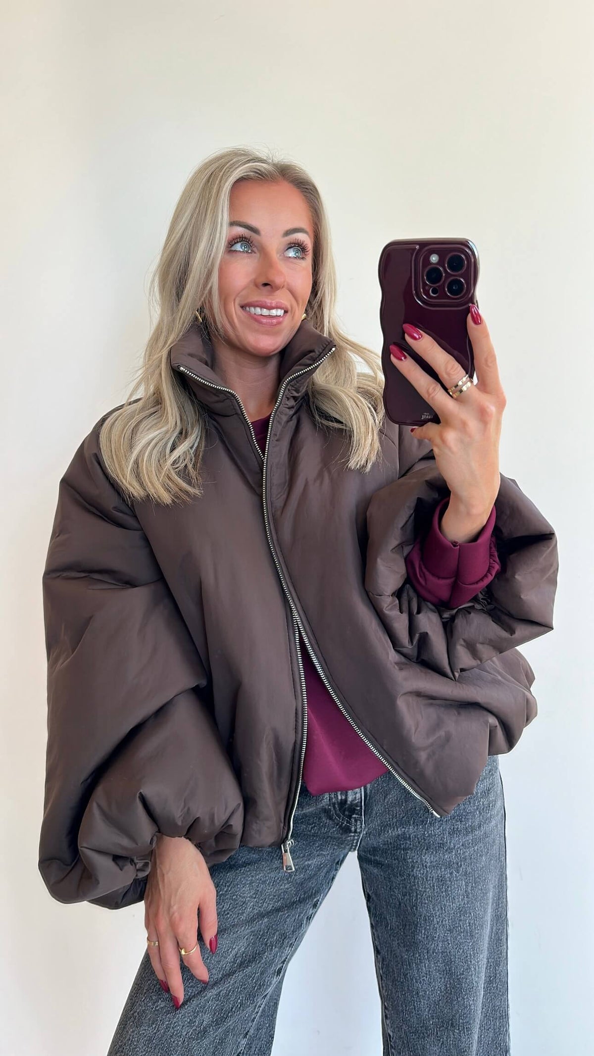 CATIE Coat - brown