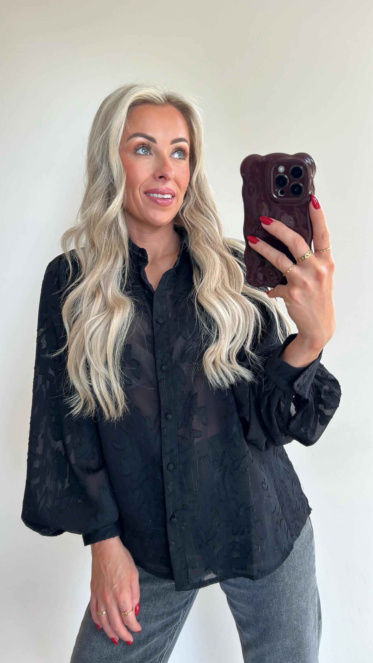 BELLE Blouse - black