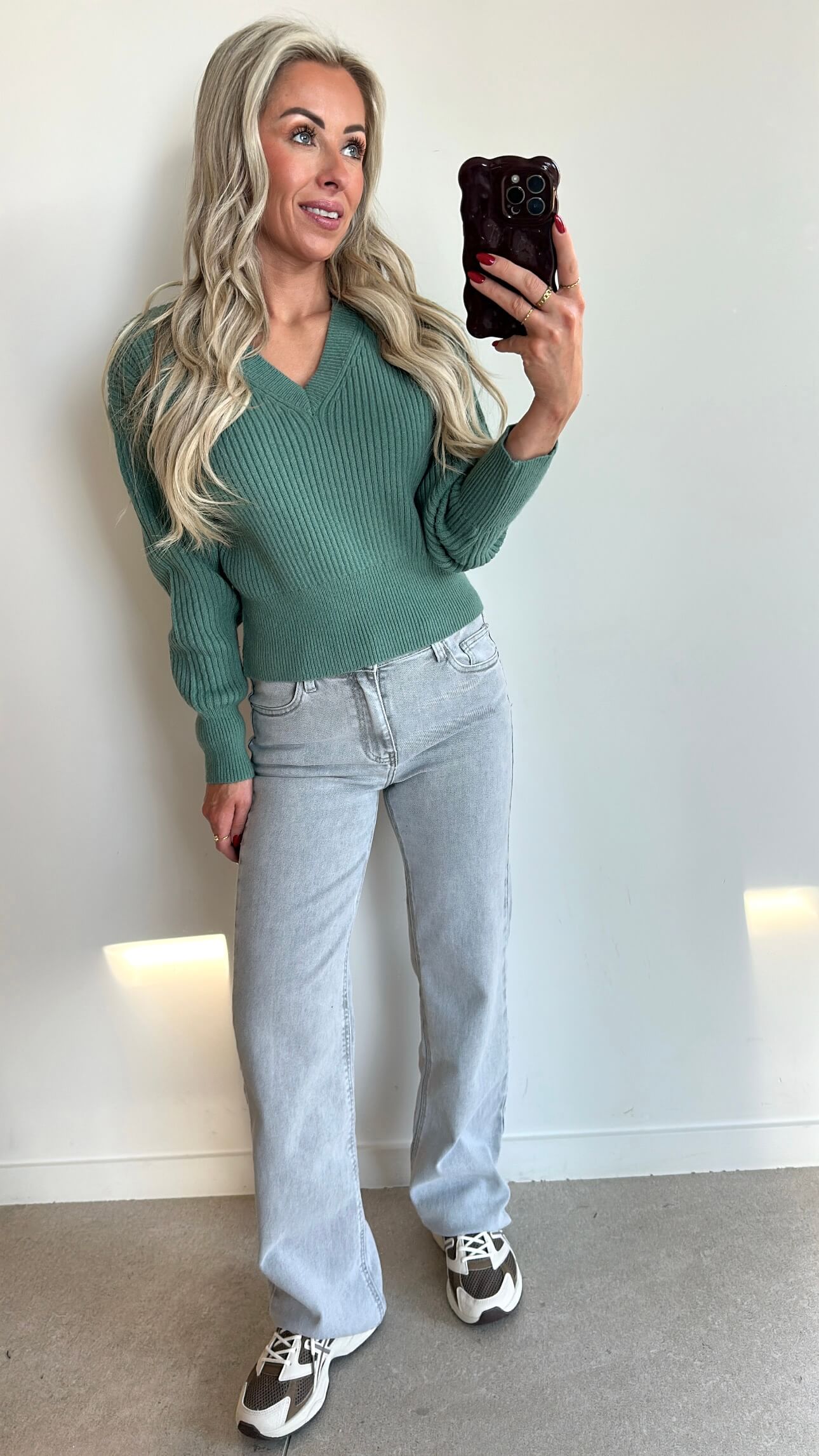 VIRGINIE Pull - turquoise