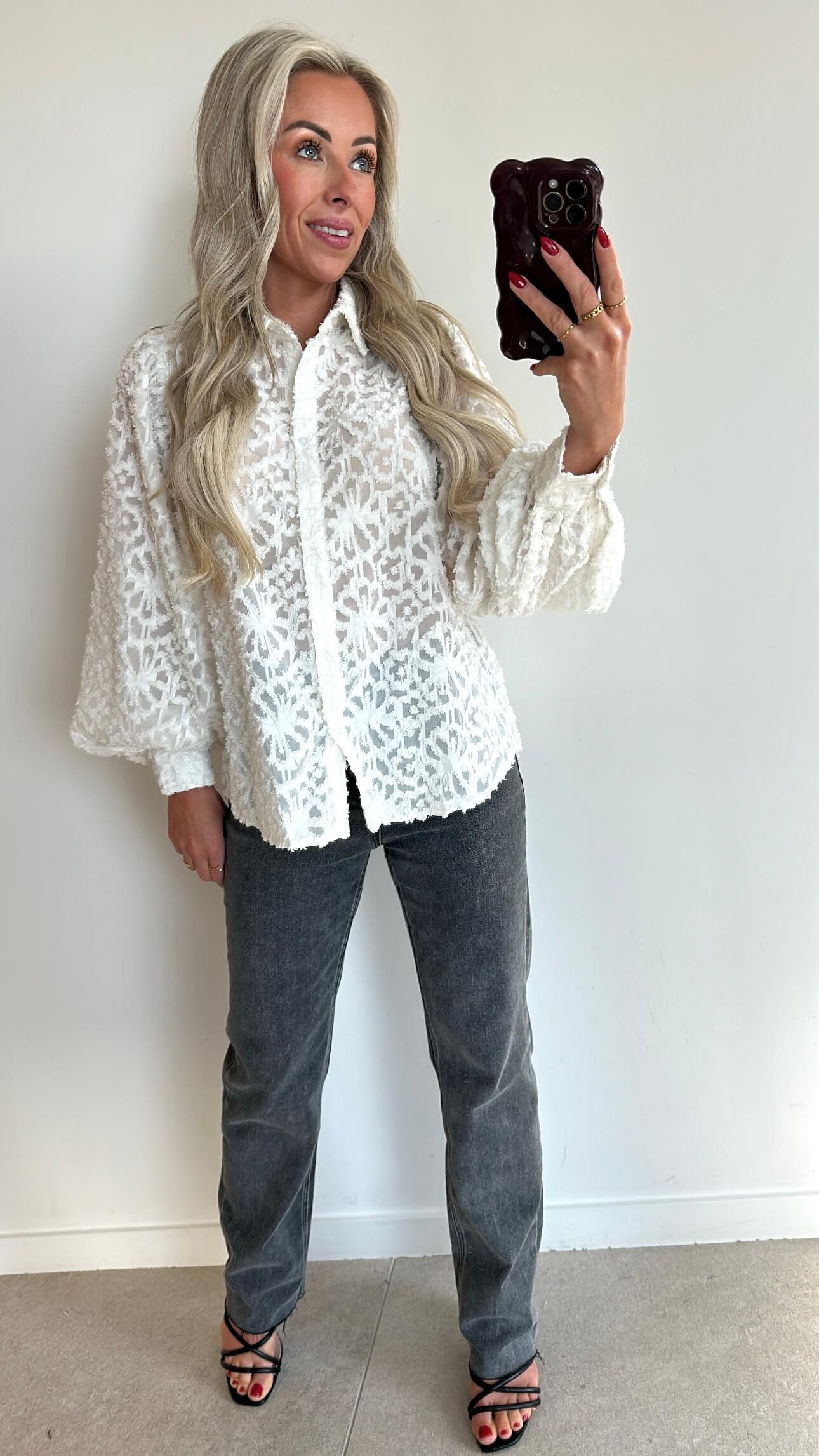 BABSIE Blouse - ecru
