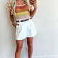 SOLEIL Short - white