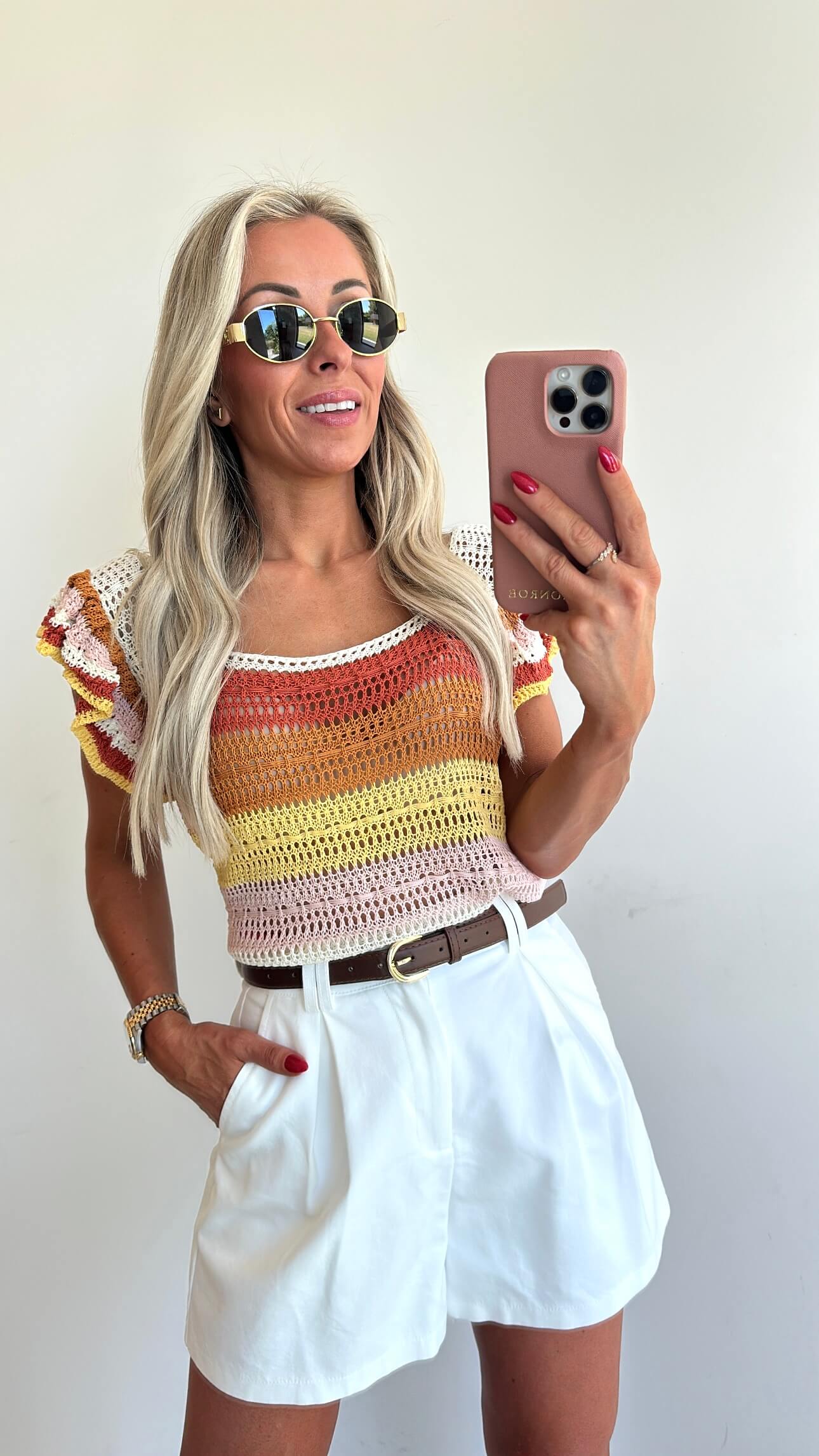 SOLEIL Short - white