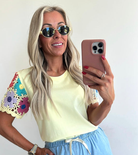 SUMMER T-shirt - yellow