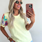 SUMMER T-shirt - yellow