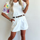 SOLEIL Short - white