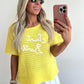 SAINT BARTH Top - yellow
