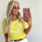 SAINT BARTH Top - yellow
