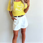 SAINT BARTH Top - yellow