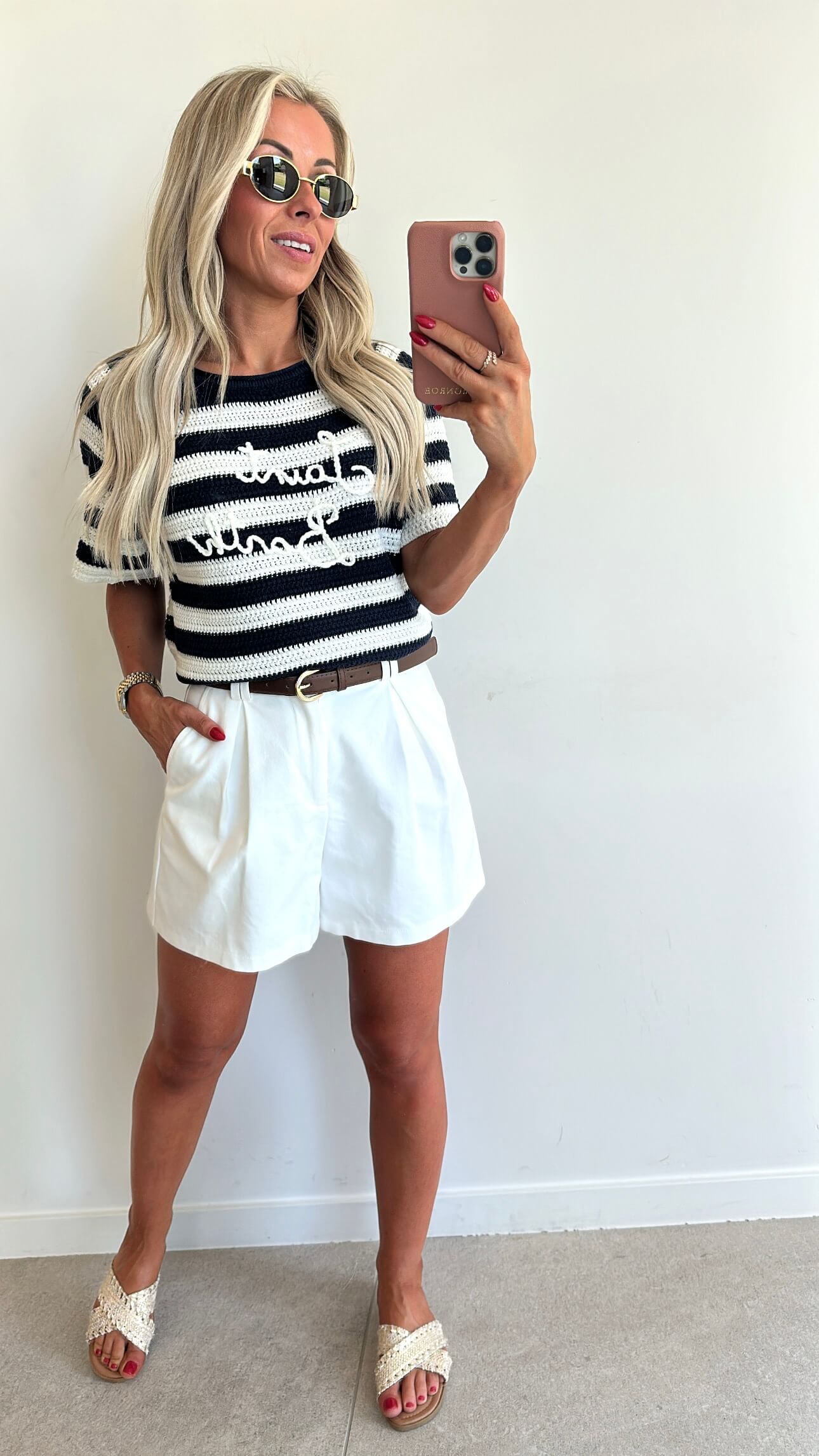 SOLEIL Short - white