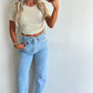 PERFECT CROP Top - beige