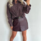 BLING Blouse - bordeaux