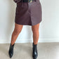 STELLA Skort - burgundy