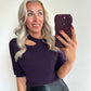 IVIE Top - perfect purple