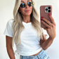 PERFECT CROP Top - white