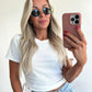PERFECT CROP Top - white