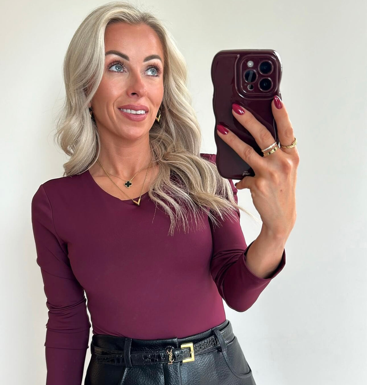 BASIC Body - burgundy