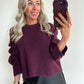 POMMIE Pull - burgundy