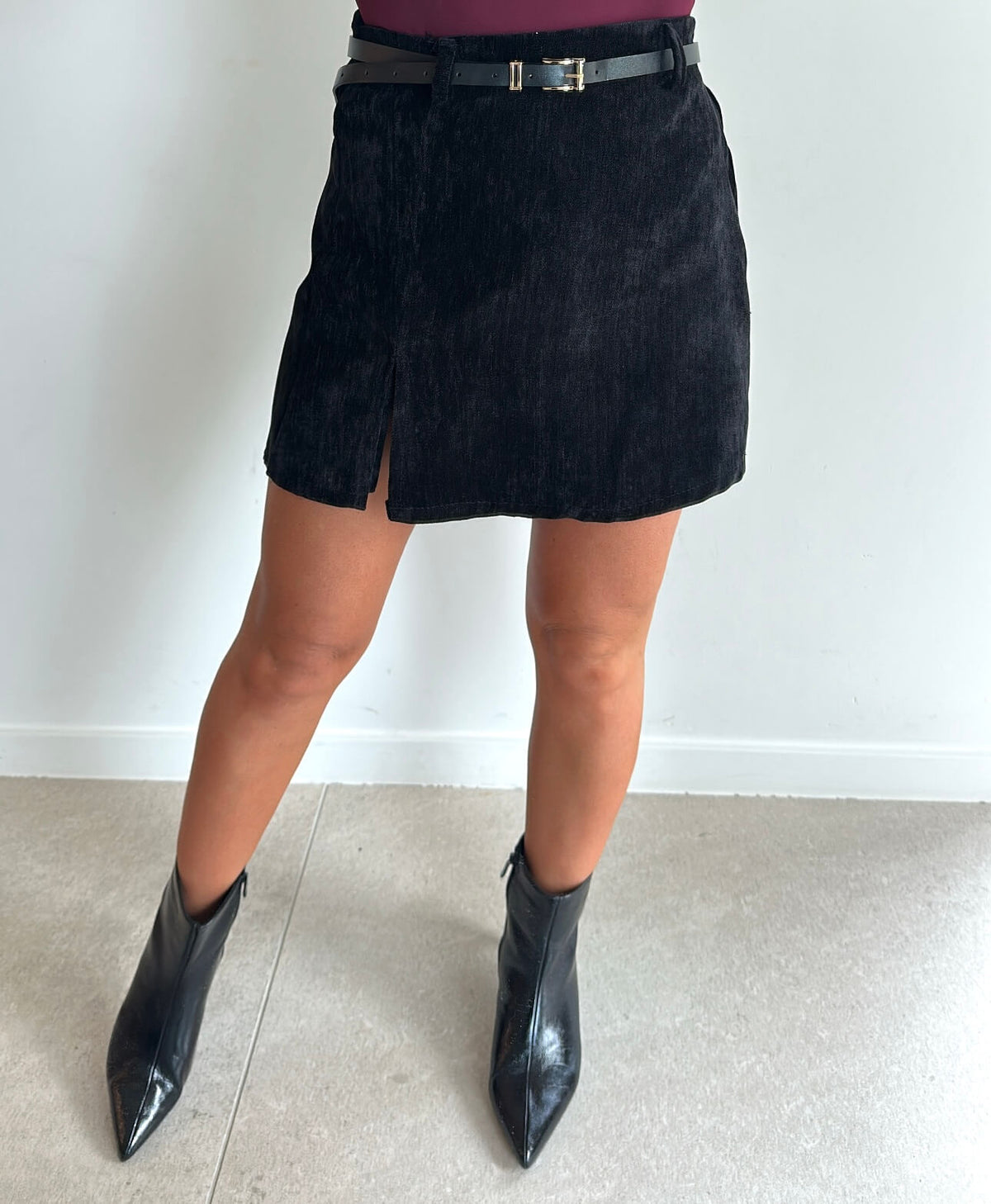 VELVET Skort - black