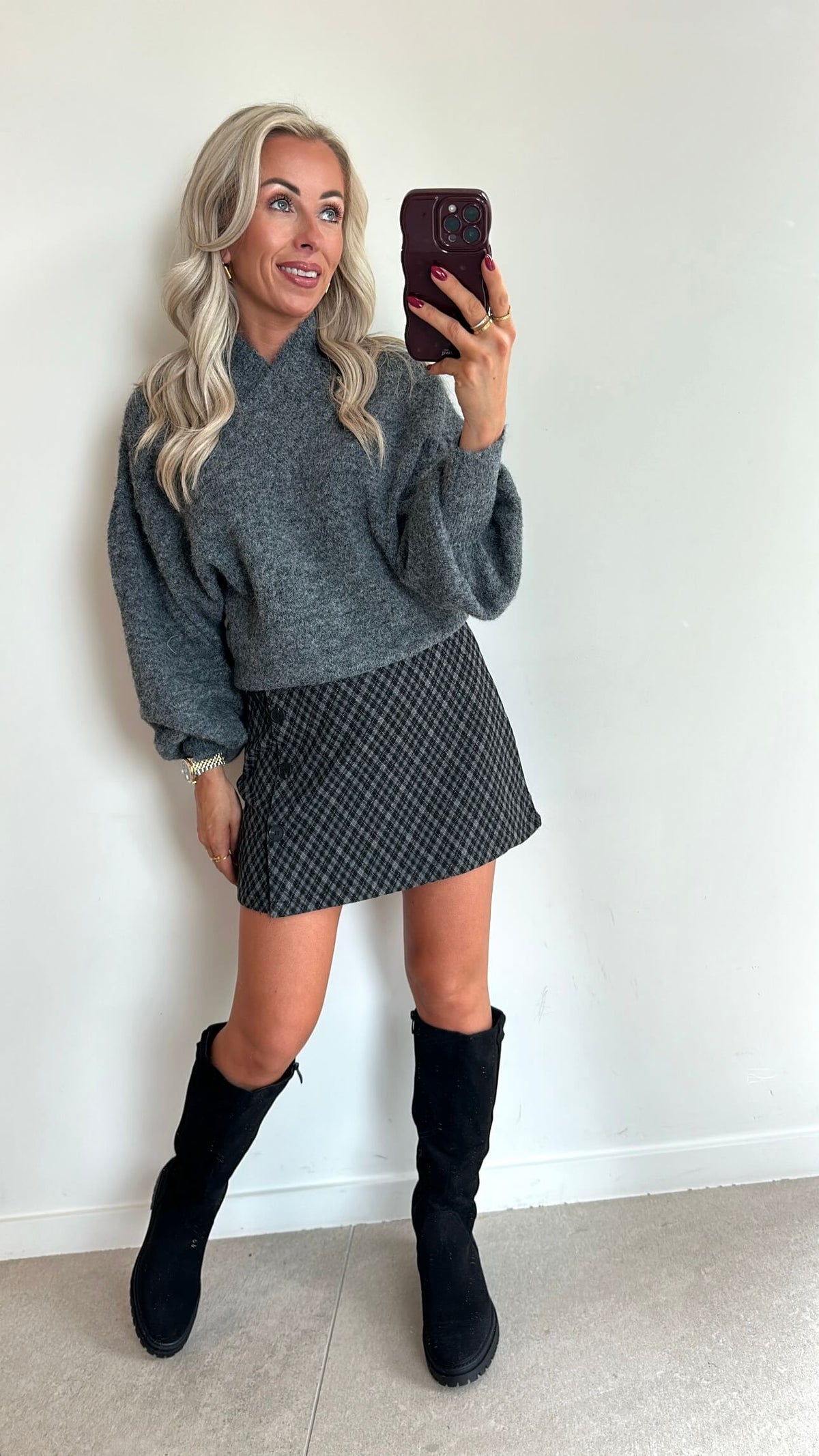 PHOEBE Pull - grey
